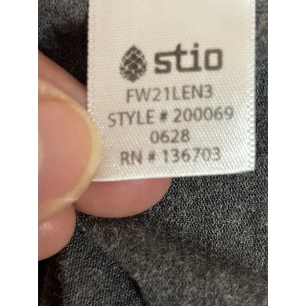 Stio Mens Basis Quarter Zip Pullover‎ Heather Gray XXL 200069 FW21 Long Sleeve